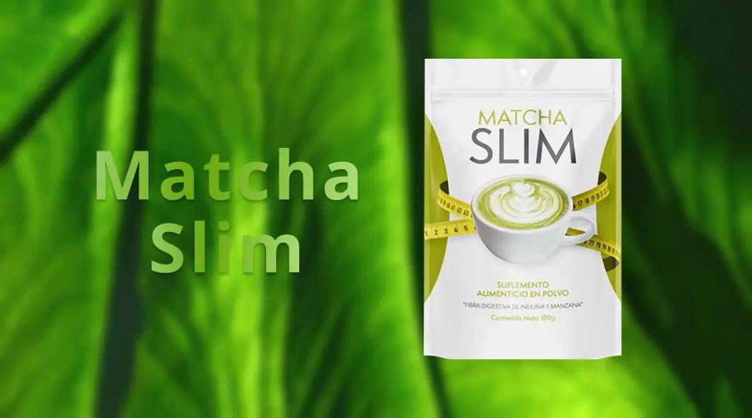 Matcha Slim's Attractive Packaging with Health Benefits Stylish packaging of Matcha Slim emphasizing health benefits